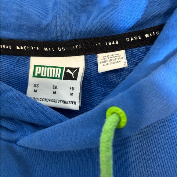 Puma Hoodie EUC Men’s Medium - Picture 3 of 7